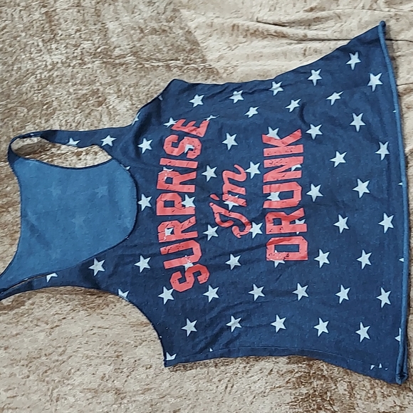 Tops - American Flag Tank Top Women 4th July Sleeveless Patriotic Vest T-Shirt Tees